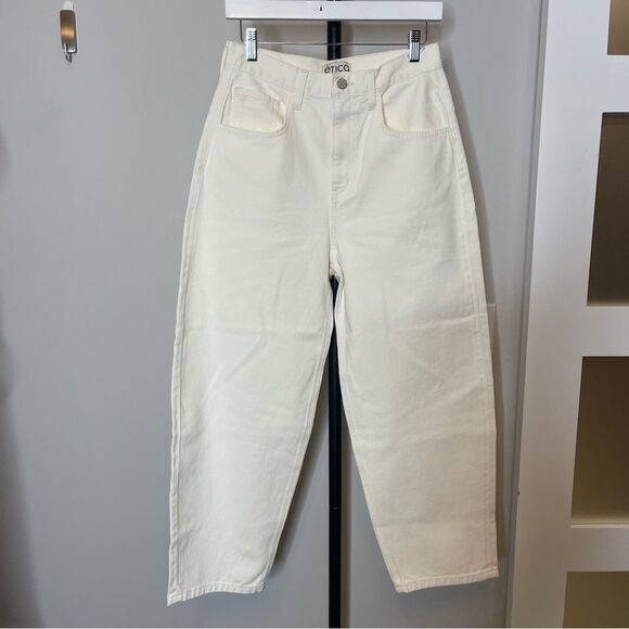 ETICA New Iris Relaxed barrel jeans denim - Picture 5 of 8